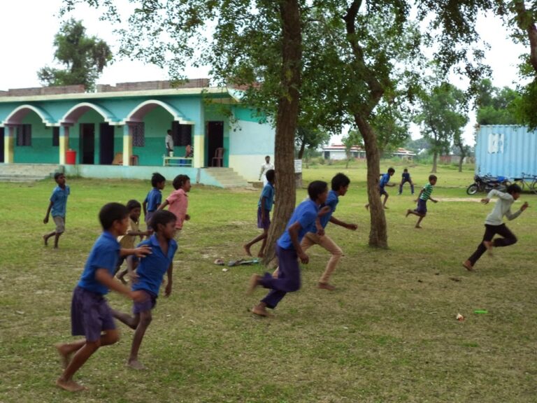 School Report from the Shekhwara Village School: A Good Harvest KIRF 2BIndia 2BBoys 2BStudents 2Bare 2BPlaying 2Bsoccer 2BBall 2C 2BDated 2B14 2BOct 2B2014 768x576