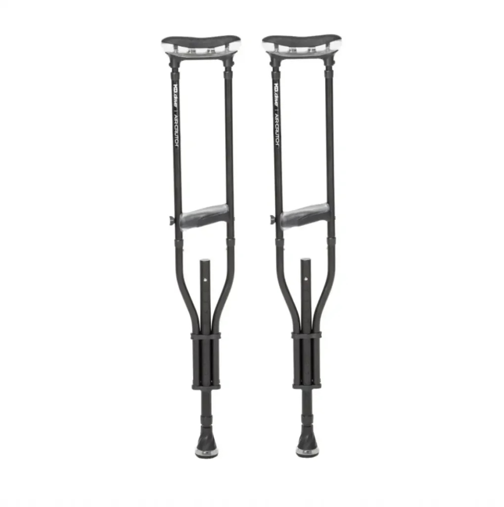 Ventura Lion's Club Medical Equipment Lending Closet Pair of adjustable aluminum underarm crutches