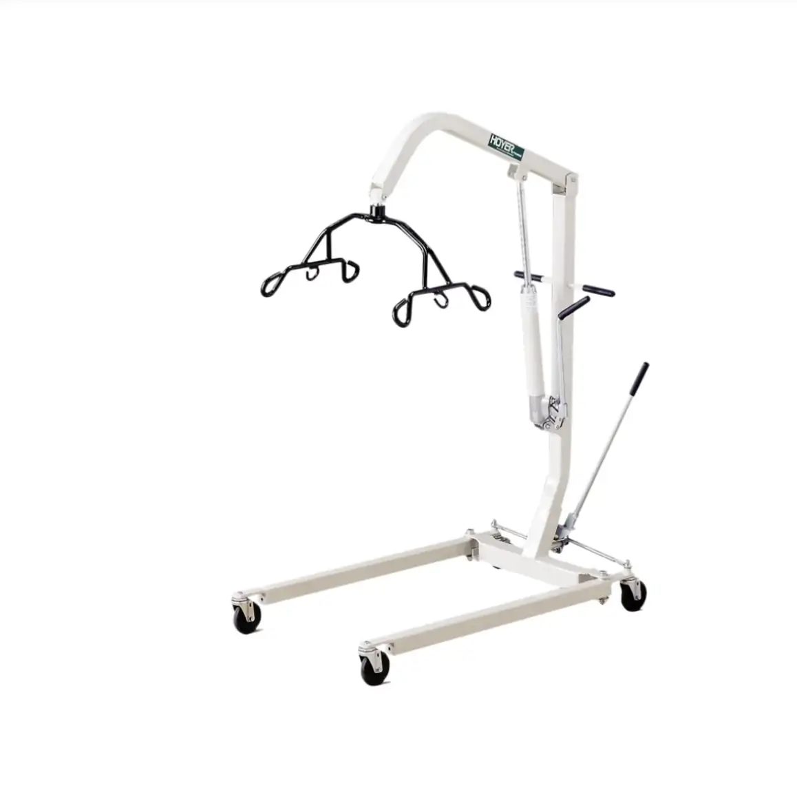 Hoyer hydraulic patient lift with sling cradle